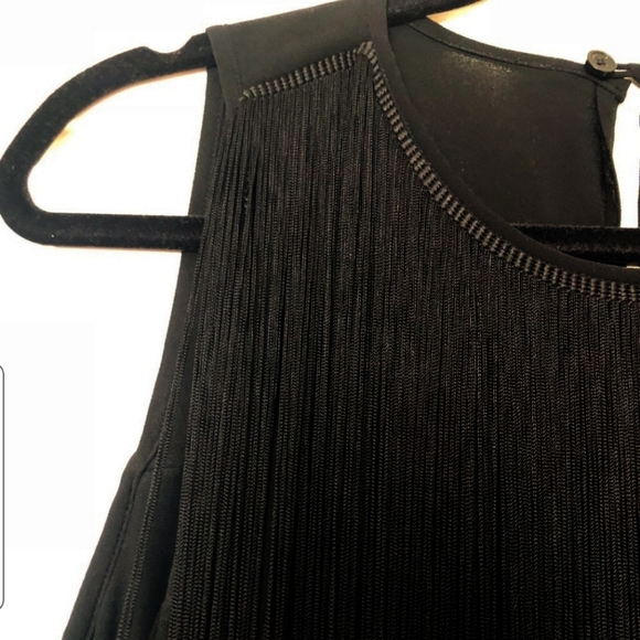 NEW! MICHAEL Michael Kors Sleeveless Fringe Top - Picture 4 of 8